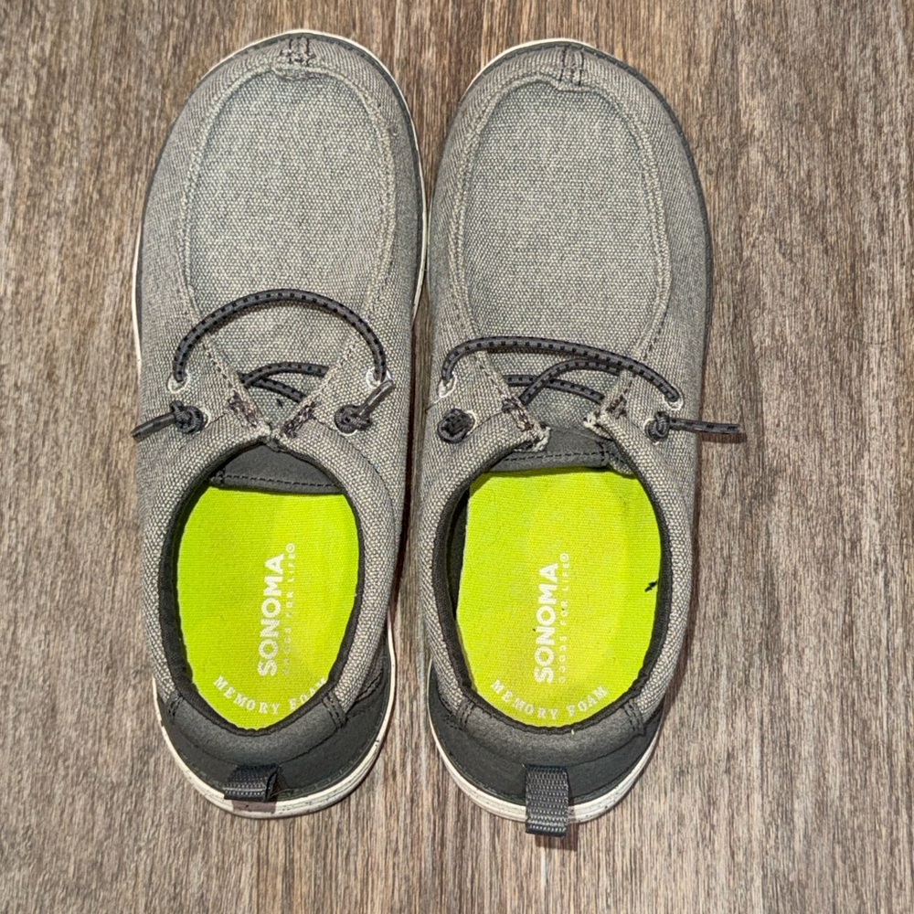 Sonoma Kids Gray Moccasins